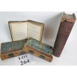 'Passages from the Diary of a Late Physician' by Samuel Warren, 1838, in 3 volumes,