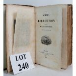 Volume: 'The Works of Lord Byron', including the suppressed poems, complete in one volume,