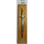 A Wilkinson's sword ceremonial dagger fo