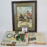 Olympic Games themed lot with a print sh