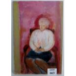 Ann Brunskill (1923-2018) - `Seated Lady