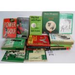 A collection of golf books, 24 items, to