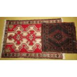 A small Saveh rug, mid 20th century (Kar