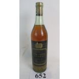 1 bottle of Hine Cognac Vintage 1955 bottled by The Wine Society, landed 1957,
