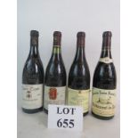 Mixed lot of fine quality Chateauneuf du Pape red wine comprising 1 bottle Domaine Chante Cigale