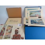 20th century Japanese prints, The 53 Stations of the Tokaido by Hiroshige,