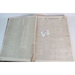 "The Constitutions; or Cork Advertiser", 1838, bound issues (a/f),