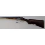 Baikel model IJ 58 MA, 12 bore side by side box lock, 28 1/2" barrels, serial no: K15515, (U.