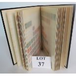 A stamp album containing approx 160 penny reds,