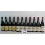 A mixed lot of good mature Southern Rhone red wines comprising 4 bottles of Domaine les Pialons