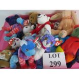 A large collection of Beanie Babies (box full),
