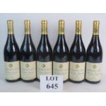 6 bottles of fine quality Australian red wine being Clarendon Hills Blewitt Springs Old VInes