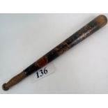 A 19th century Police truncheon, no.