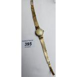 A 9ct gold ladies Rolex wristwatch,