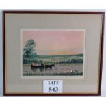 Helen Layfield Bradley, MBE (1900-1979) - Pencil signed colour print with blind stamp,