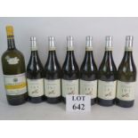 7 bottle mixed lot to include 6 bottles of fine quality 2016 Moscato d’Asti from Ca’del Baio and a