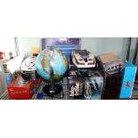 A SELECTION OF CHILDREN'S TOYS AND GAMES etc, to include illuminating table globe, remote controlled