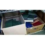 TWO BOXES CONTAINING A SERIES OF HARDBACK BOOKS to include a series of Hugh Warpole and Francis