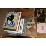 A SELECTION OF DECORATIVE PICTURES AND PRINTS, VARIOUS, to include original artwork