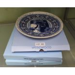 THREE BOXED COLLECTOR'S WEDGEWOOD PLATES