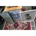 THREE VARIOUS DECORATIVE PRINTS