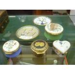 A SELECTION OF ENAMEL WARE ENGLISH, FRENCH AND ORIENTAL