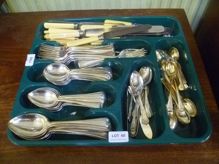 A SELECTION OF DOMESTIC CUTLERY VARIOUS