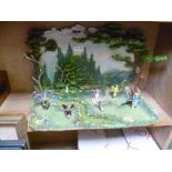 A FAIRY GLEN PLUS FIGURINES