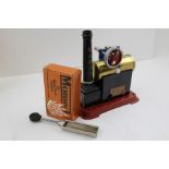 A MAMOD STATIONARY STEAM ENGINE MODEL, SPI, in original box (unused)