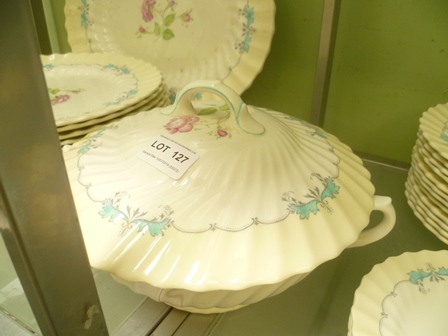 A ROYAL DOULTON CHINA PART DINNER SERVICE IN THE PICARDY PATTERN - Image 2 of 2
