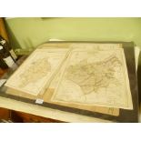 A GOOD AND VARIED SELECTION OF VINTAGE MAPS VARIOUS (all unframed)