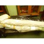 A GOOD COLLECTION OF UPHOLSTERERS MATERIAL VARIOUS