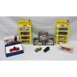 CORGI LIMITED EDITION DIE-CAST VEHICLES Mini Sam Roach, Mini Terry Colley, Mini Tony Ragona, in