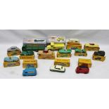 A GOOD COLLECTION OF BOXED DINKY CAST METAL VEHICLES, various