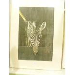 FOUR LIMITED EDITION PRINTS VARIOUS to include a Zebra by Bryan Organ, an artists proof of 'The