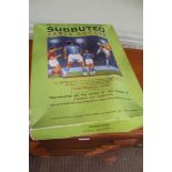 AN ORIGINAL BOXED SUBBUTEO CONTINENTAL CLUB EDITION TABLE SOCCER GAME