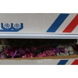 TWO LARGE BOXES CONTAINING A GOOD SELECTION OF EVERLASTING FLOWERS