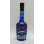 BLUE CURACAO, Wenneker, 1 half litre bottle