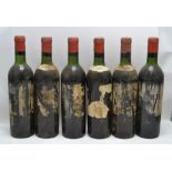CHATEAU LEOVILLE POYFERRE 1964 Chateau bottled, 6 bottles (bin soiled)