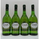 CROFT ORIGINAL Pale Cream Sherry, 4 bottles