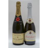 MOET & CHANDON NV Brut Imperial 1 bottle MOSCATO SPUMANTE NV sparkling 1 bottle (2)