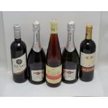 MARQUES DE CARANO 2011, 1 bottle DINO SHIRAZ 2012, 1 bottle COTES DU ROUSSILLON 2011 Rose, 1