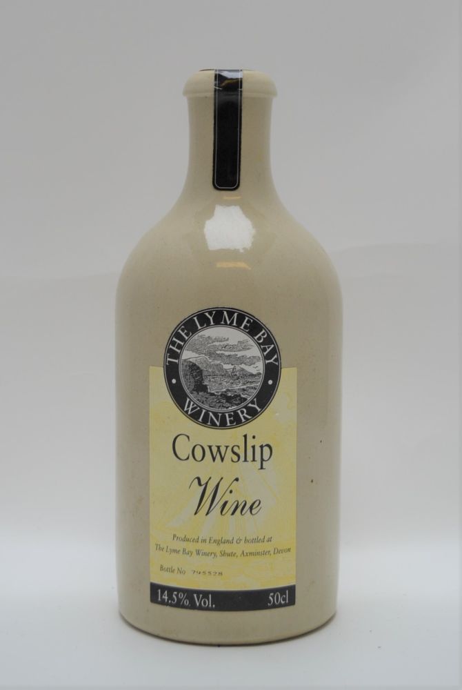 LIME BAY COWSLIP WINE Lime Bay Winery, 14.5% vol., 1 x 50cl stoneware flask