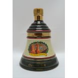 BELLS 1991 WADE CHRISTMAS DECANTER