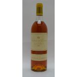 CHATEAU D'YQUEM 1986 Lur-Saluces, 1 bottle (ts)