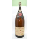 MOET ET CHANDON NV champagne, 1 jereboam (label inscribed "Bon Chance, Tommy Trinder")