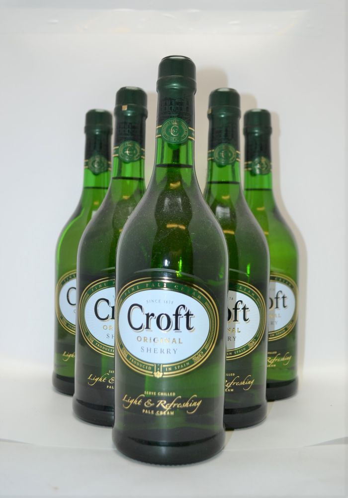 CROFT ORIGINAL Pale Cream Sherry, 6 bottles