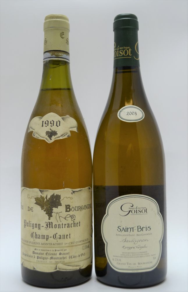 PULIGNY-MONTRACHET 1990 Champ-Canet, Domaine Etienne Sauzet, 1 bottle SAINT-BRIS SAUVIGNON BLANC