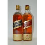 JOHNNIE WALKER "BLACK LABEL" Extra Special Old Scotch Whisky, 1 x 26 2/3 fl.oz. bottle JOHNNIE