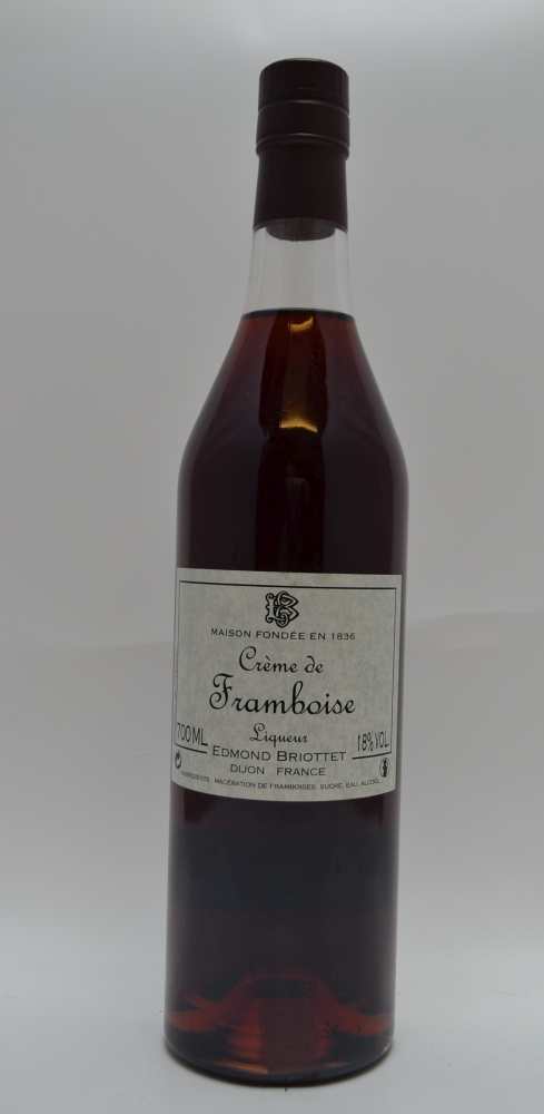 CREME DE FRAMBOISE (raspberry liqueur) E. Briottet, 18% vol., 1 bottle